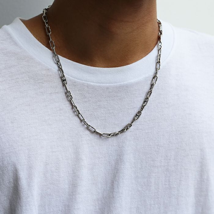 Marine Chain Bracelet & Necklace - 925 Silver