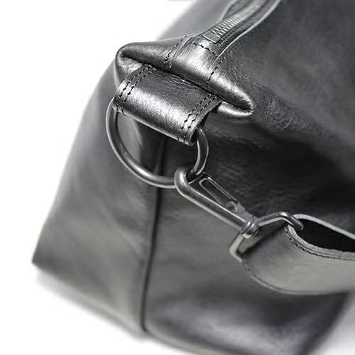 Arizona Leather One Shoulder Bag M - Black