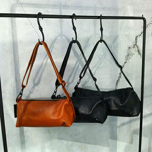 Arizona Leather One Shoulder Bag M - Black