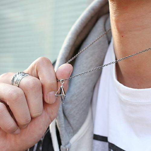 Skeleton Stud Necklace
