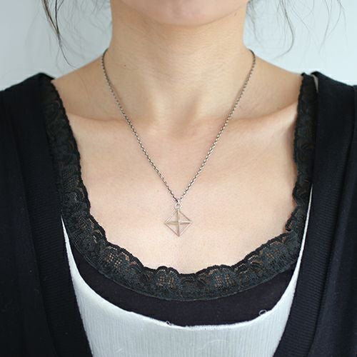 Skeleton Stud Necklace