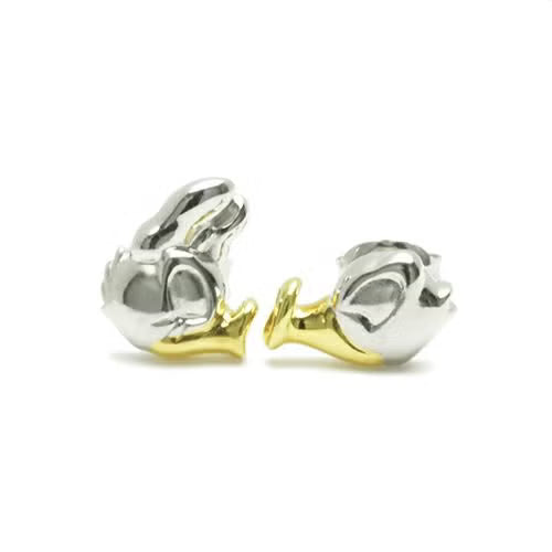 Donald & Daisy Mwah Earrings / Kiss Earrings (Both Ears)