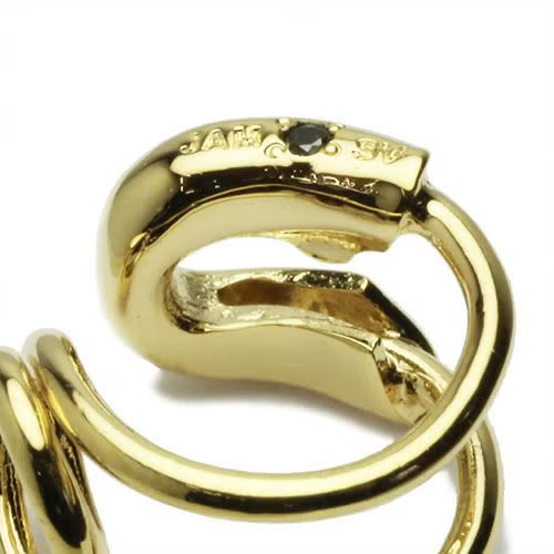 Safety Pin Diamond Ear Cuff - Gold (Single Ear)