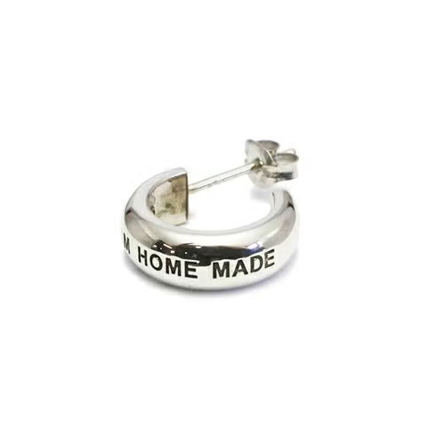 Round-Profile Earring - Silver / Single Ear