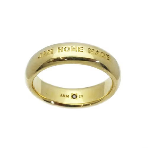 Round-Profile Ring (Size M) - Gold