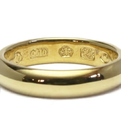 Round-Profile Ring (Size S) - Gold