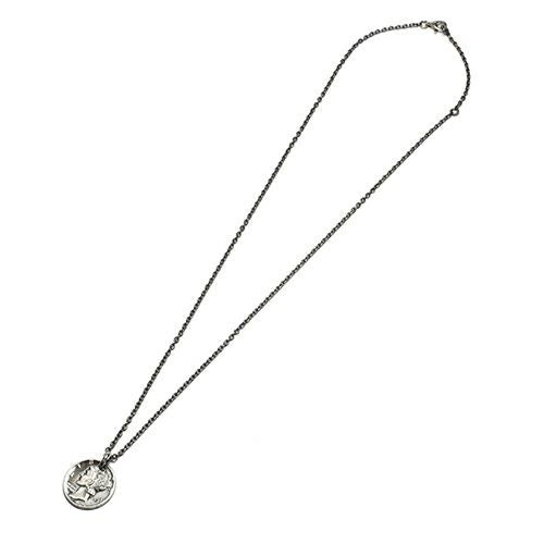 Vintage Mercury Coin Necklace - Silver