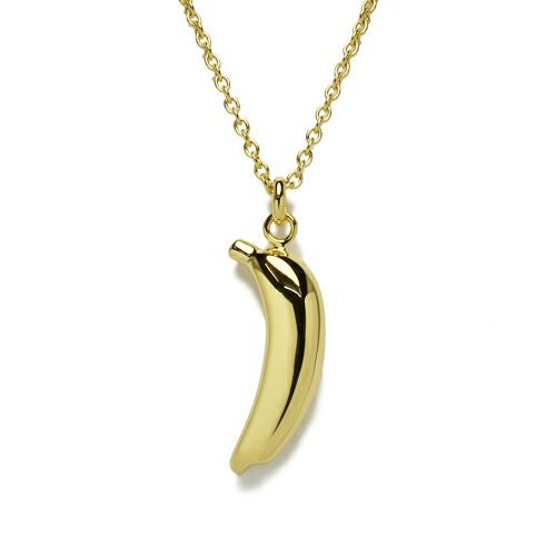 "Sonna a Banana" Necklace M - Gold