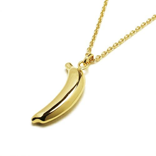 "Sonna a Banana" Necklace M - Gold