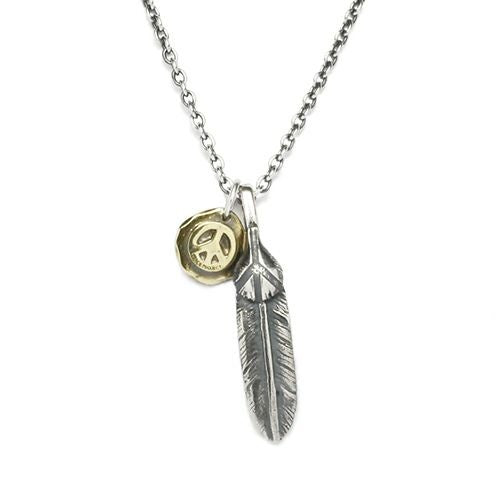 PEACEPROJECT Feather Necklace S