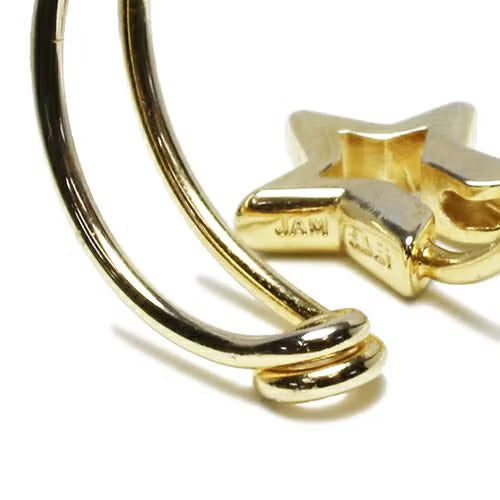 Star & Safety Pin Ring