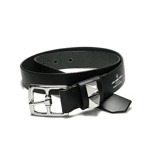 POST Plain Studded Belt -SINGLE-
