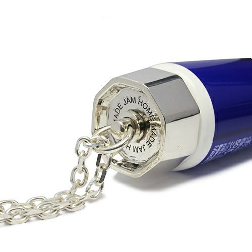 Lip Cap Necklace - Blue