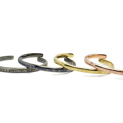 Star Wars™ Introduction Message Bangle - Black