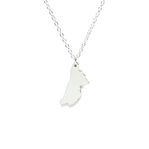 Japan Map Necklace - 47 Prefectures