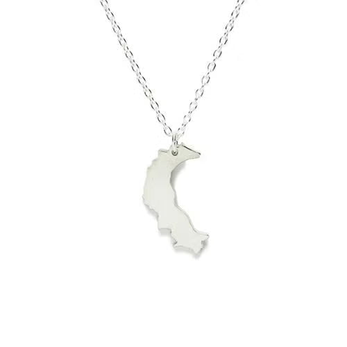 Japan Map Necklace - 47 Prefectures