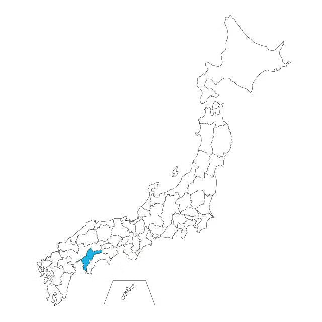 Japan Map Necklace - 47 Prefectures