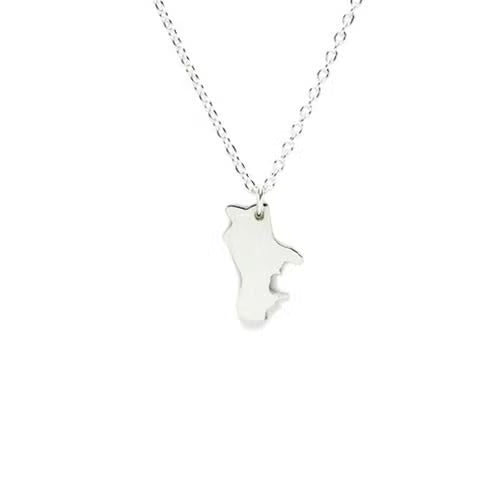 Japan Map Necklace - 47 Prefectures