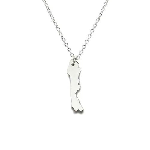 Japan Map Necklace - 47 Prefectures