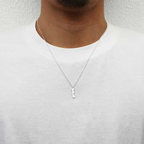 Japan Map Necklace - 47 Prefectures