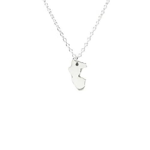 Japan Map Necklace - 47 Prefectures
