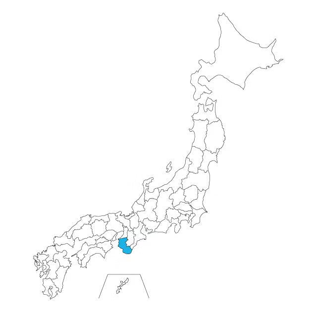 Japan Map Necklace - 47 Prefectures