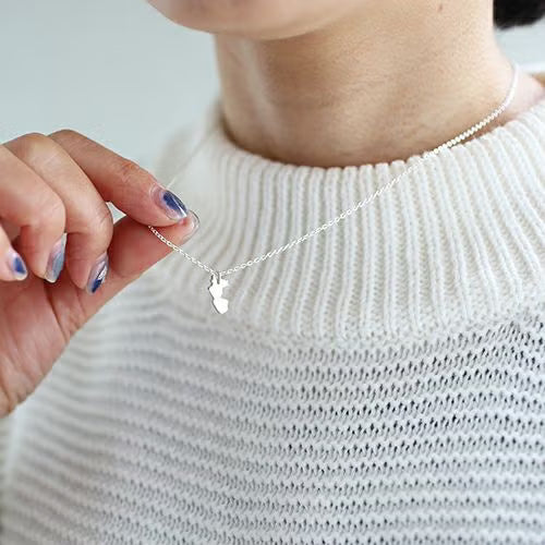 Japan Map Necklace - 47 Prefectures