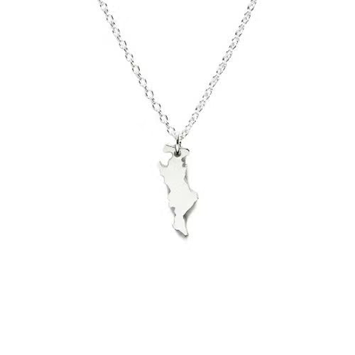 Japan Map Necklace - 47 Prefectures