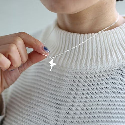 Japan Map Necklace - 47 Prefectures