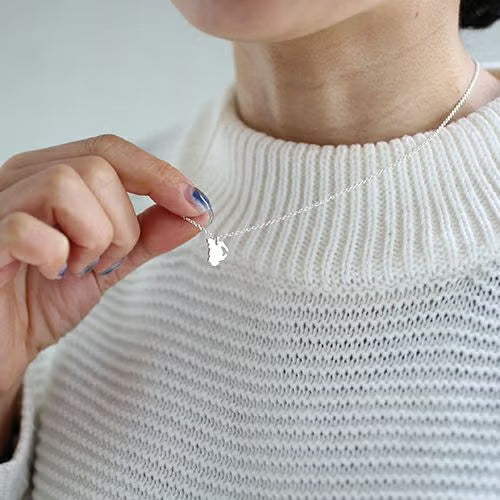 Japan Map Necklace - 47 Prefectures