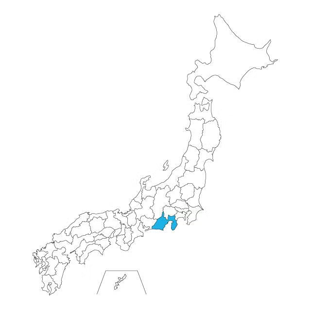 Japan Map Necklace - 47 Prefectures