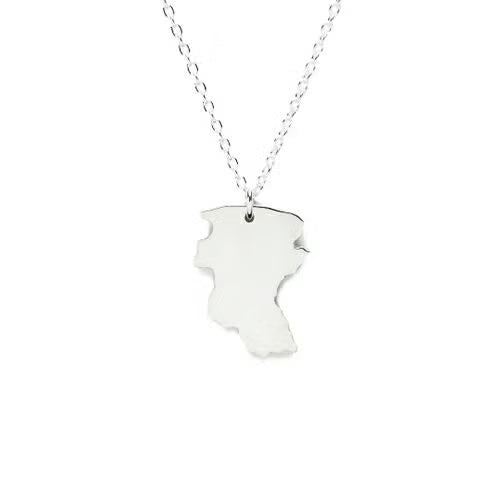Japan Map Necklace - 47 Prefectures