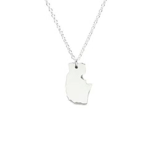 Japan Map Necklace - 47 Prefectures