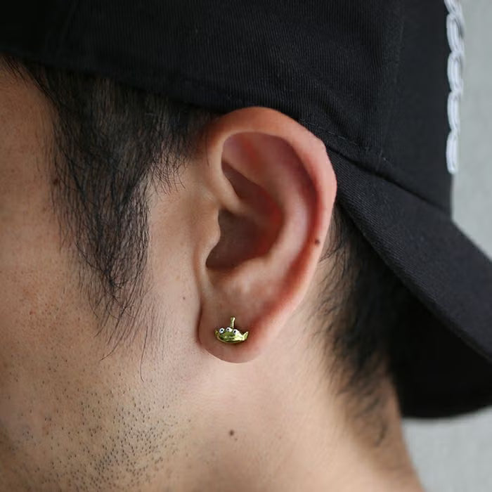 TOYSTORY Little Green Men Green Earrings (Single Ear)