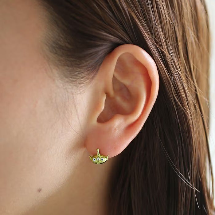 TOYSTORY Little Green Men Green Earrings (Single Ear)