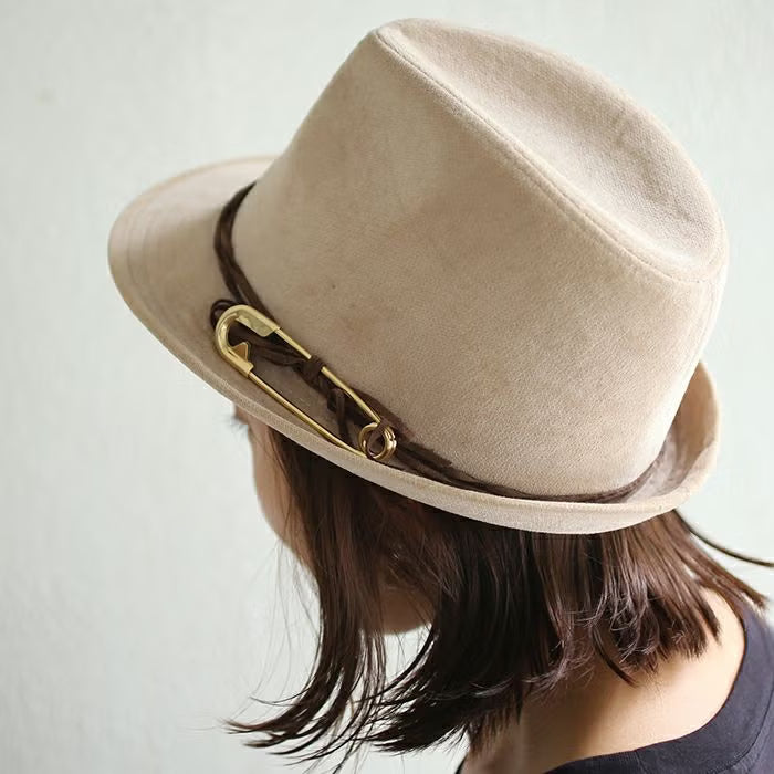 Customized Safety Pin M / Keychain - 18K Yellow Gold