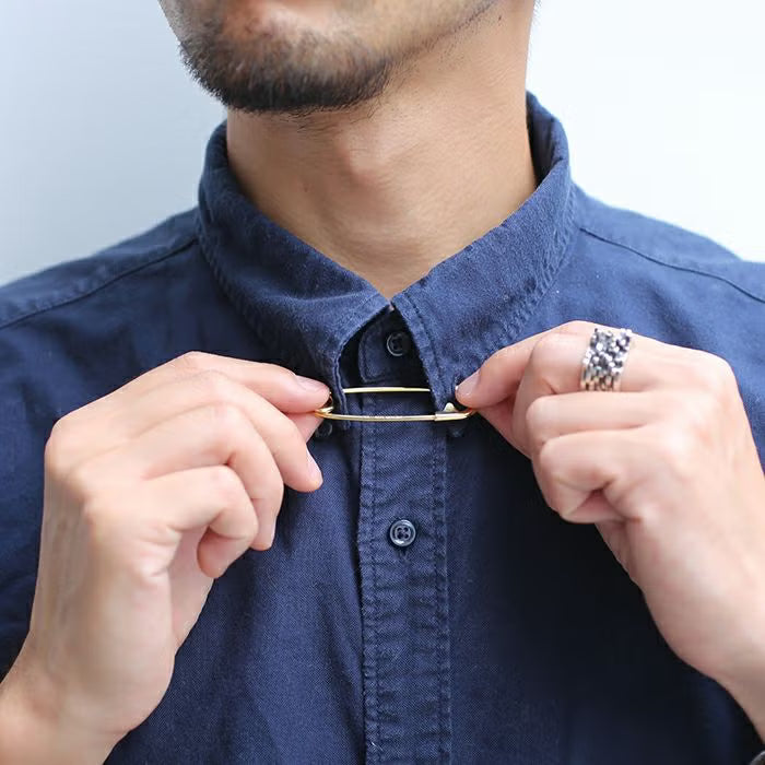 Customized Safety Pin S / Keychain - 18K Yellow Gold