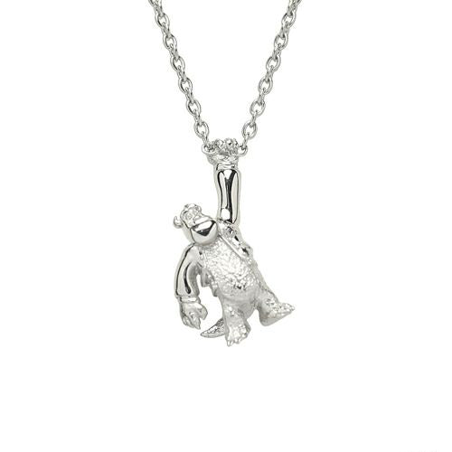 Monsters, Inc. University Sulley Necklace - Silver