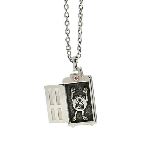 Monsters, Inc. Door Mike Necklace - Silver
