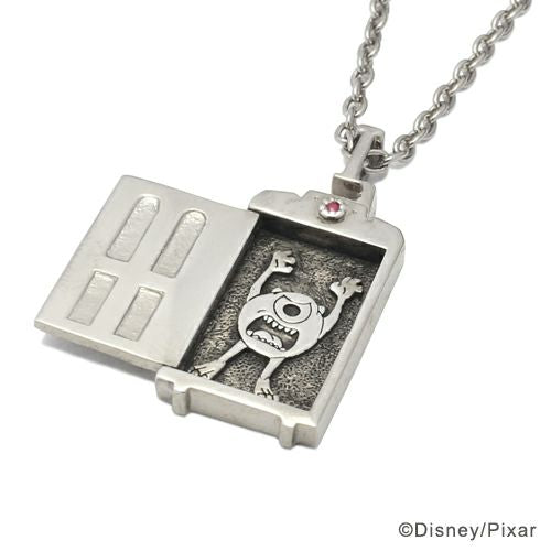 Monsters, Inc. Door Mike Necklace - Silver