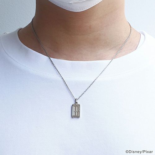 Monsters, Inc. Door Mike Necklace - Silver