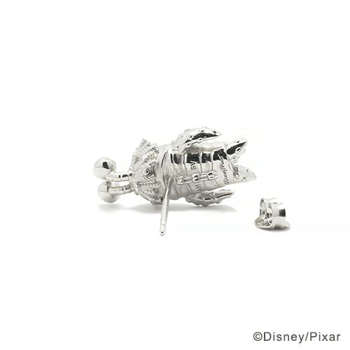 《怪獸公司》布布耳環 - 銀色/單耳