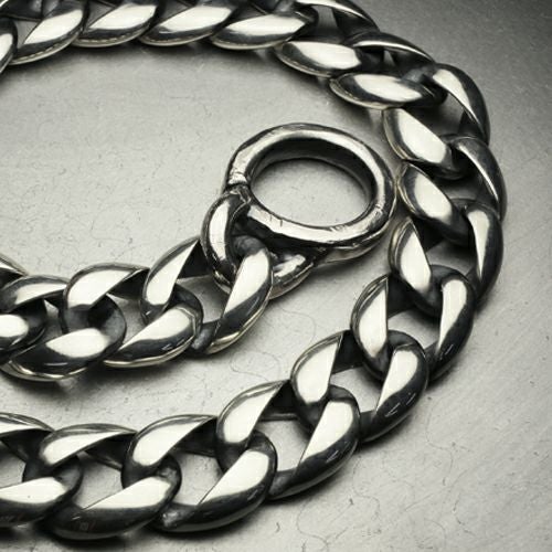 Classic Necklace (Kihei Chain) – Black Diamond – 45cm