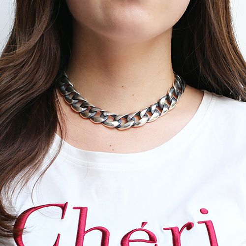 Classic Necklace (Kihei Chain) – Black Diamond – 45cm