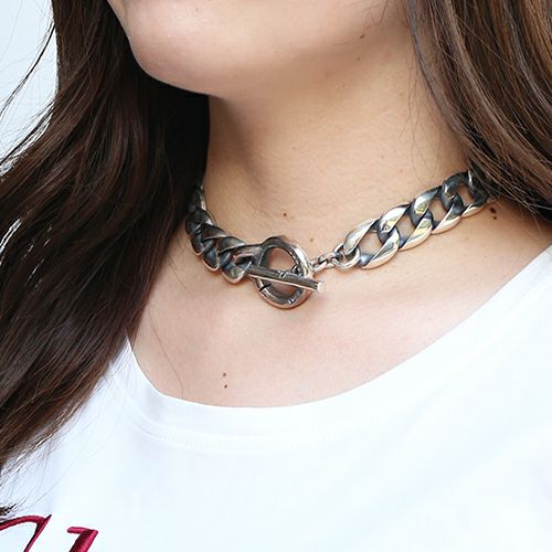 Classic Necklace (Kihei Chain) – Black Diamond – 45cm