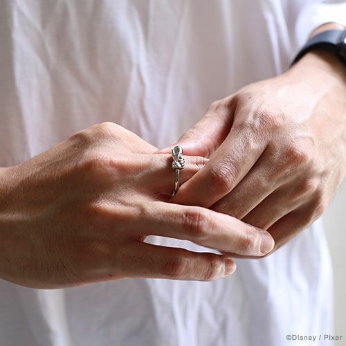 TOYSTORY Woody & Buzz Shakehand Ring