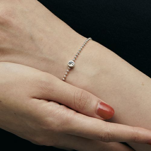 YINANDYANG Ball Chain Bracelet with SHIN'SPARK Tao Mark / Matching Bracelets