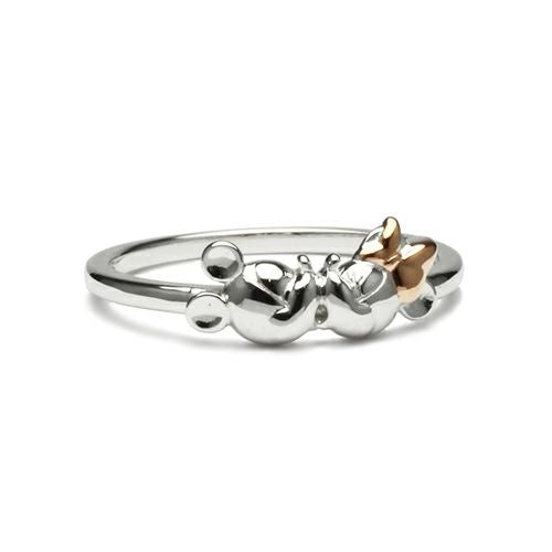 Mickey Mouse & Minnie Mouse Mwah Ring / Kiss Ring