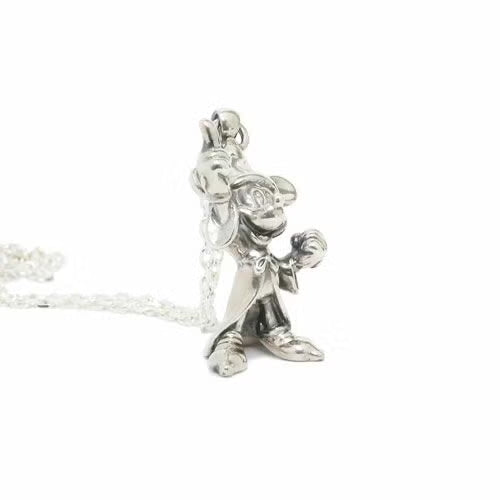 Mickey Mouse Fantasia Necklace - Silver