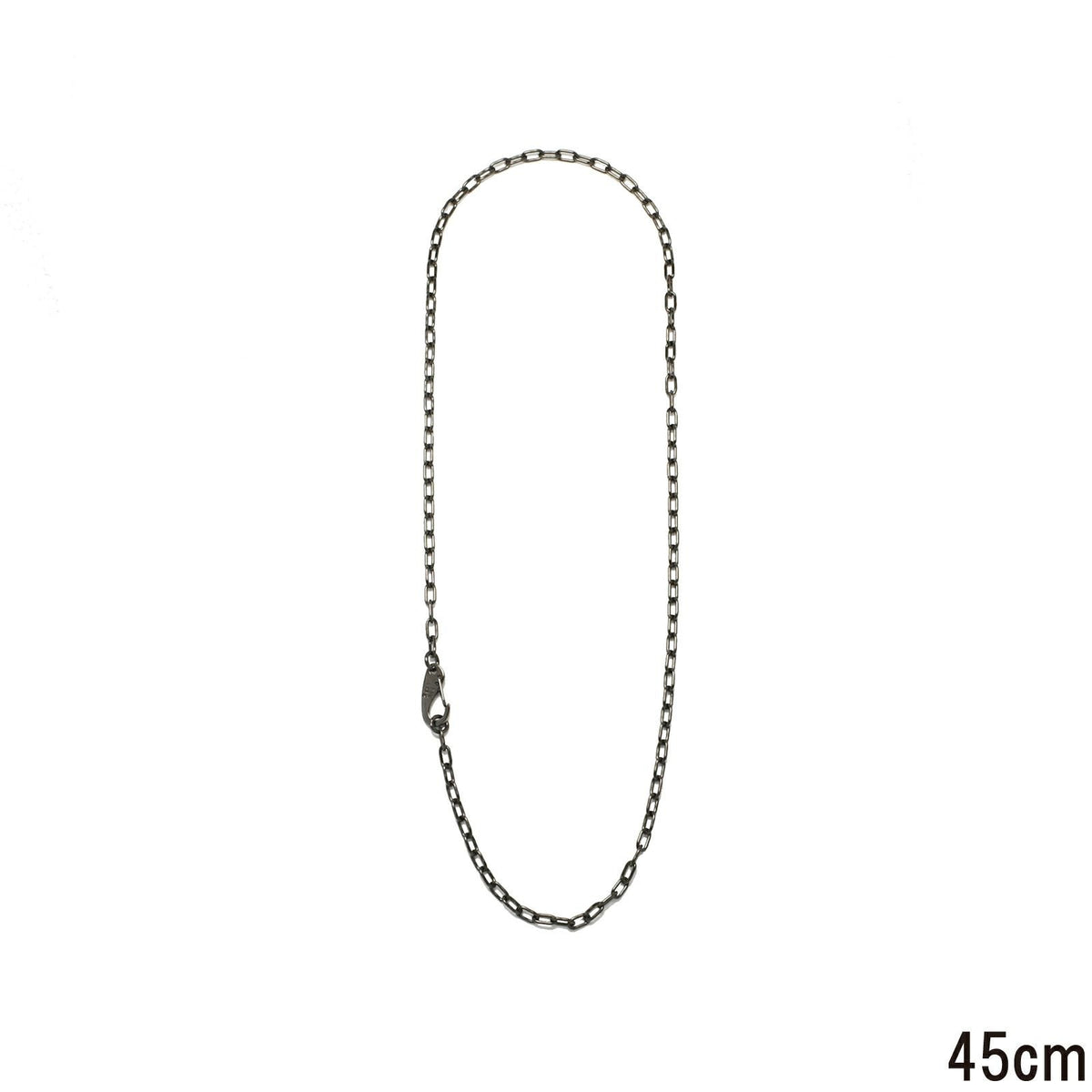 Magatama Simple Chain Necklace & Bracelet - Black